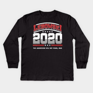 Big Lebowski 2020 for President Gift Kids Long Sleeve T-Shirt